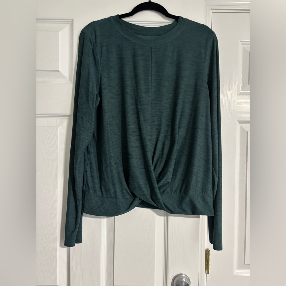 Old Navy Dark Teal Long Sleeve Top